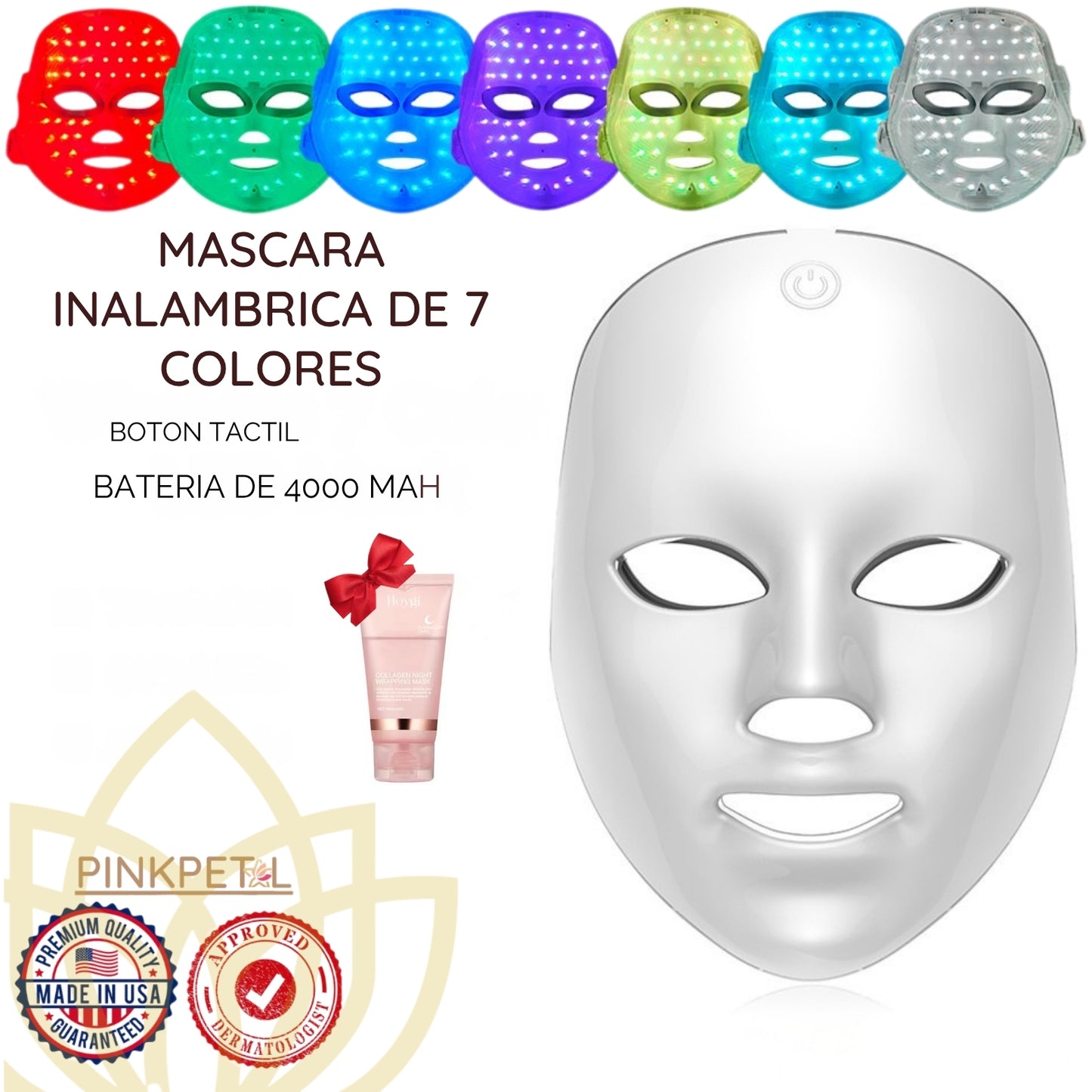 Led Mask +🎁 Regalo gratis de colageno reparador